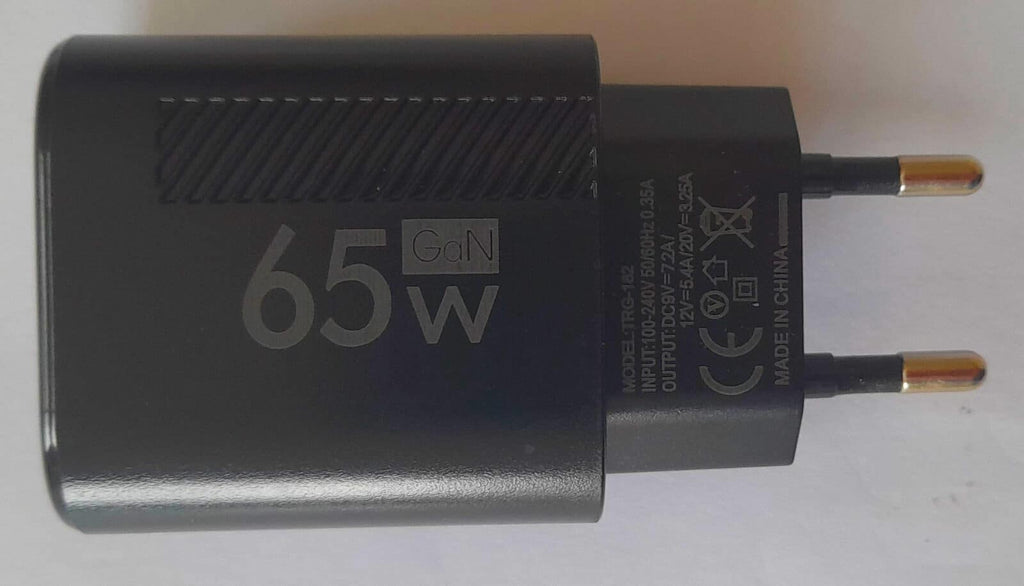 Chargeur téléphone 65 W avec adapteur pour USB-A