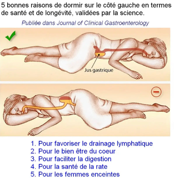 Dormir sur le cote gauche
