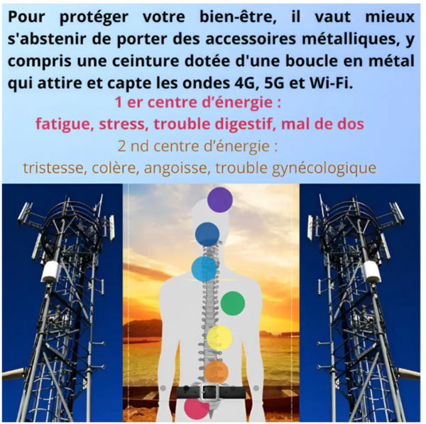 Eviter les accessoires metalliques