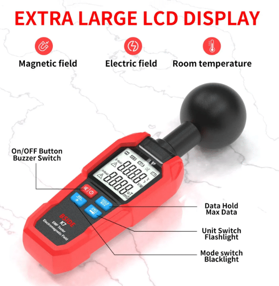 Détecteur de rayonnement électromagnétique Pro